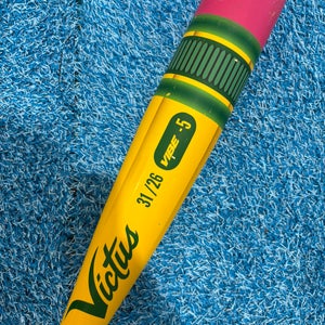 2024 Victus Vibe Alloy Bat USSSA Certified (-5) Alloy 26 oz 31" (Used)