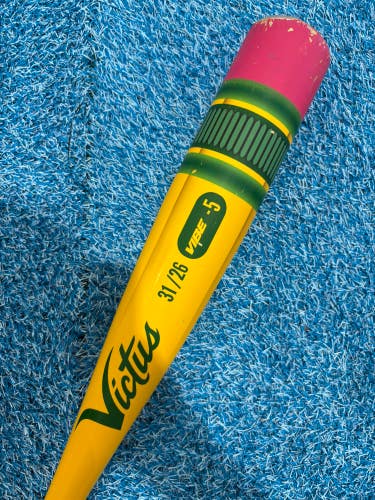 2024 Victus Vibe Alloy Bat USSSA Certified (-5) Alloy 26 oz 31" (Used)