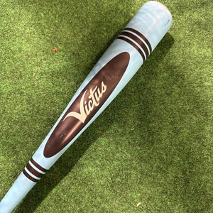 2025 Victus Vibe "Blue Blast" Alloy Bat USABat Certified (-10) Alloy 19 oz 29" (Used)