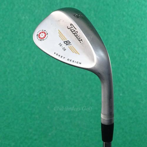 Titleist Vokey Design Chrome 56-8 56 Sand Wedge Vokey Design Steel Wedge Flex
