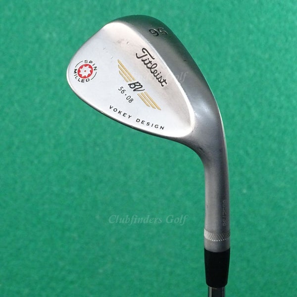 Titleist Vokey Design Chrome 56-8 56 Sand Wedge Vokey Design Steel Wedge Flex