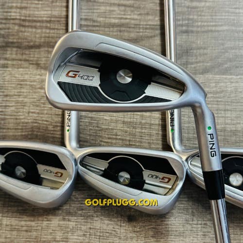 +1 Ping G400 Iron Set 4-PW / Dynamic Gold Steel, Stiff Flex (181)