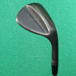 Titleist Vokey SM9 Jet Black 58-10S 58 Lob Wedge Vokey Design Steel Wedge Flex