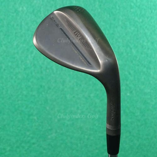 Titleist Vokey SM9 Jet Black 58-10S 58 Lob Wedge Vokey Design Steel Wedge Flex