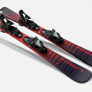 NEW Elan Maxx Kids Skis 90cm Uflex Size Adjustable EL 4.5 GW Bindings on skis+ boots 16.5 mondo