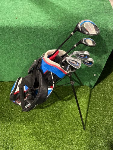 Top Flite Junior Golf Set | Left Hand (Used) 6 Clubs + Bag