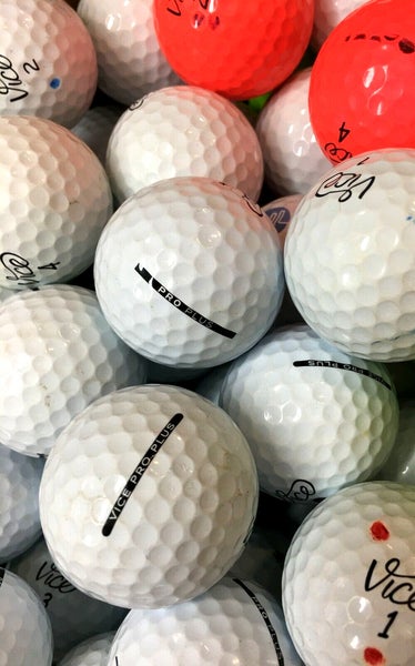 24 Vice Pro Plus Premium AAA Used Golf Balls with Assorted Color