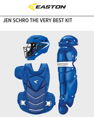 New Easton Fastpitch Jen Schro The Very Best Royal Catchers Gear Size Medium