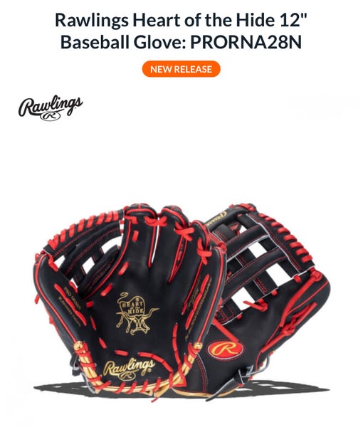2025 Infield RH Rawlings Heart of the Hide Baseball Glove 12" (NEW)
