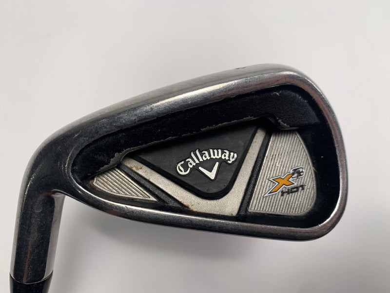 Callaway X2 Hot Single 7 Iron True Temper Speed Step 85 Regular Steel Mens LH