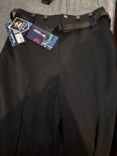 Force Officiating Referee Pants Adult Med New with Tags