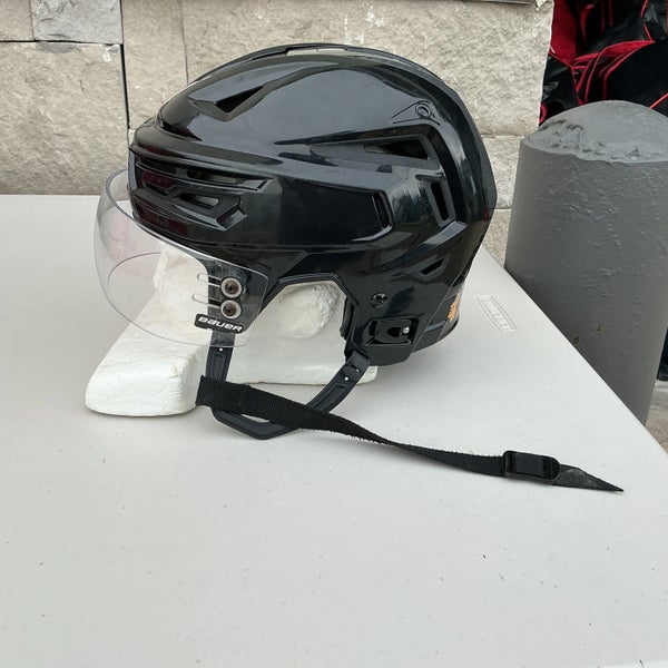 Bauer Re-Akt 150 Pro Stock Hockey Helmet Visor Combo Small Green 719381