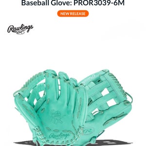 Brand New Rawlings Right Hand Throw Outfield Heart of the Hide Baseball Glove 12.75"