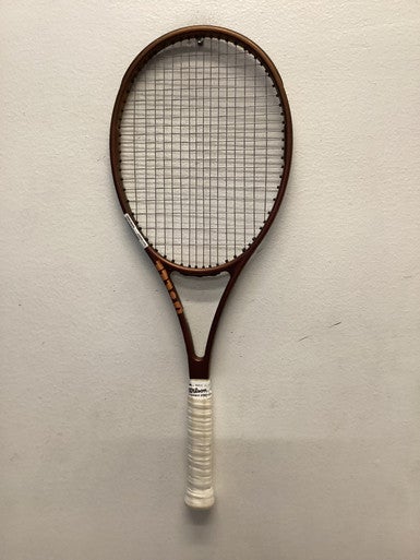 Used Wilson PRO STAFF 97L Adult Tennis Racquet Brown 4 1/4" 11443-S000196856