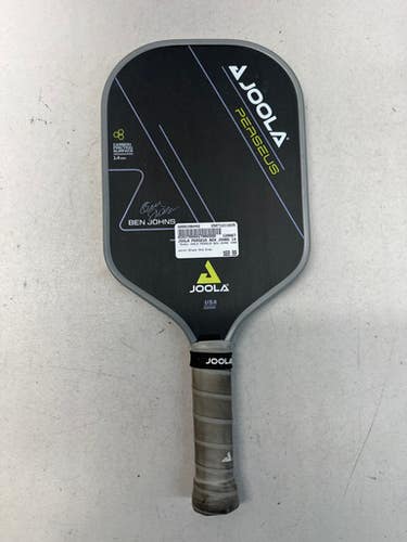 Used JOOLA PERSEUS BEN JOHNS 14MM Pickleball Racquet Black And Grey 11835-S000196442