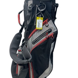 Used Sun Mtn C130 Mens Cart Bag Black And Red 11835-S000197356