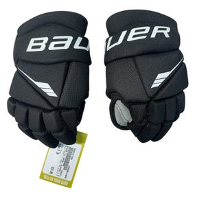 Used Bauer BAUER LIL SPORT HKY GLOVES YTH Youth Gloves Black 9" 11835-S000197360