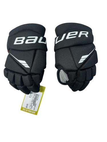 Used Bauer BAUER LIL SPORT HKY GLOVES YTH Youth Gloves Black 9" 11835-S000197360