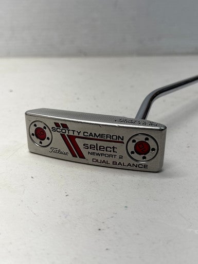 Used Titleist SELECT NEWPORT 2 DUAL BALANCE Mens Putter RH Long 11835-S000197372