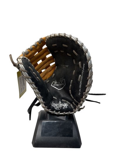 Used Rawlings R9FMU-17BT BB/SB First Base RH Throw Black And Copper 12" 11835-S000197470