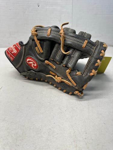 Used Rawlings RFBR BB/SB First Base RH Throw Brown And Black 12 1/2" 11835-S000196154
