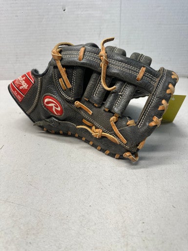 Used Rawlings RFBR BB/SB First Base RH Throw Brown And Black 12 1/2" 11835-S000196154