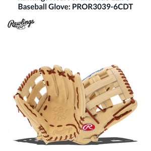 Brand New Rawlings Right Hand Throw Outfield Heart of the Hide Baseball Glove 12.75"