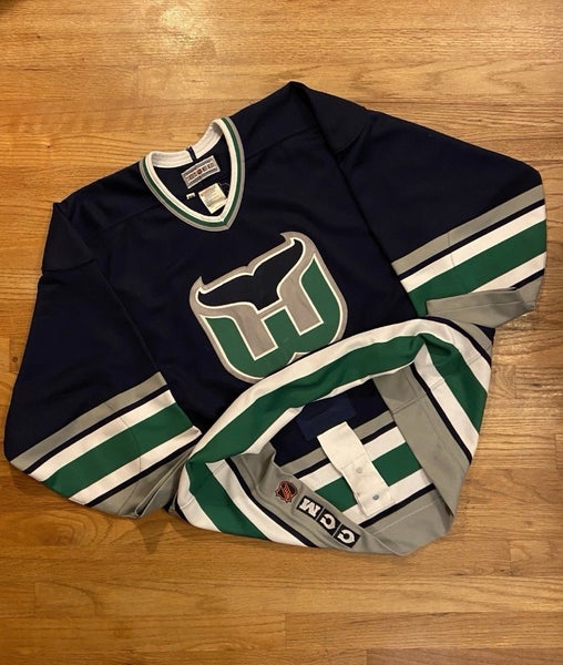 Vintage Hartford Whalers Authentic Center Ice Hockey Jersey