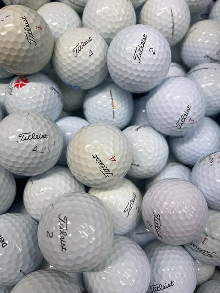 50 Titleist Pro V1/ Pro V1 X..... Hit Away Shag Golf Balls with Mesh Bag