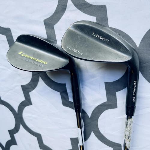 PineMeadow & RAM Mens RH Approach/Gap And Lob Combo Wedge Set 52/60 Degrees