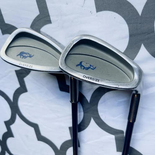 Rhino Oversized Mens RH Gap/Approach Sand Lob Combo Wedge Set
