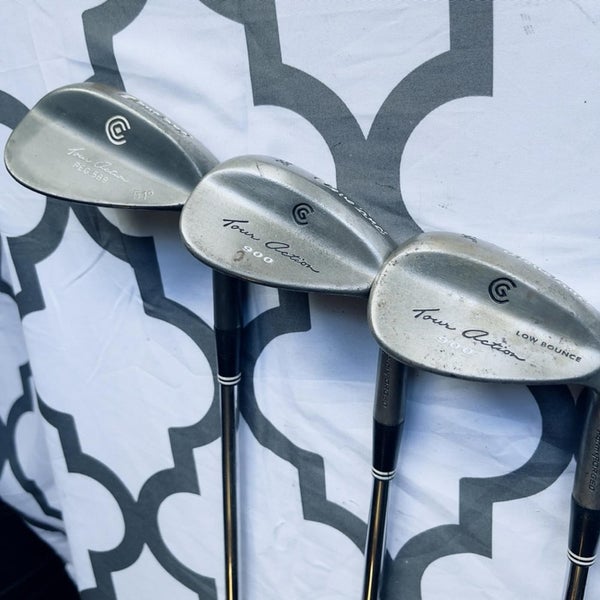 Cleveland Mens RH Gap/Approach Sand Lob Combo Wedge Set 51/54/58 Degrees