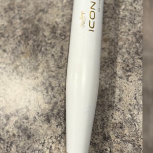 2024 Rawlings Icon Composite USSSA Certified Bat (-8) 22 oz 30" (Used)