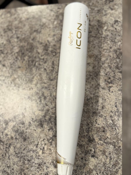 2024 Rawlings Icon Composite USSSA Certified Bat (-8) 22 oz 30" (Used)