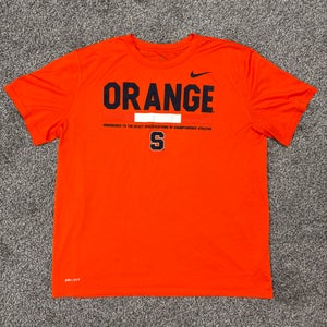 Nike Syracuse Orange Dri-Fit Tee, Size XL
