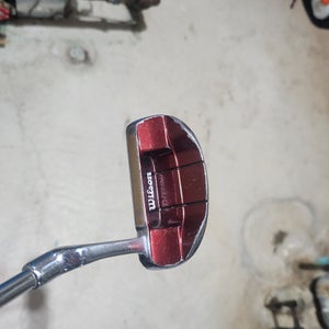 Red Men's Wilson Mallet T7 Right Handed Putter Uniflex (Used)
