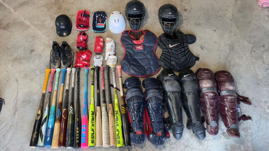 Selling baseball gear (individual Items)