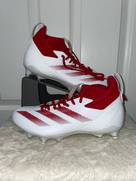 Men's Size M 9.5 (W 10.5) Adidas adizero Low Top Molded Cleats (New)