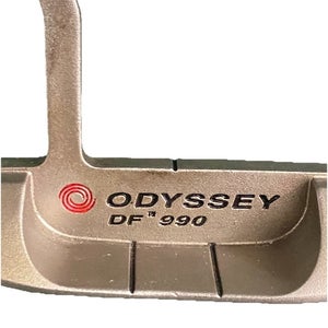 Odyssey Dual Force 990 Insert Blade Putter RH Steel 34.5" Factory Grip Good HC