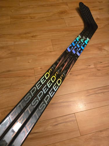 3-pack CCM Jetspeed FT7 Pro: Left 85 Flex P90 Curve