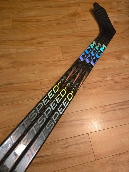 3-pack CCM Jetspeed FT7 Pro: Left 85 Flex P90 Curve