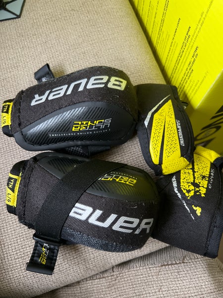 Youth Large Bauer Supreme Ultrasonic Elbow Pads (Used)