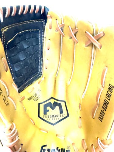 Used Franklin FIELD MASTER BB/SB Glove RH Throw Brown 12 1/2" 11860-S000296292
