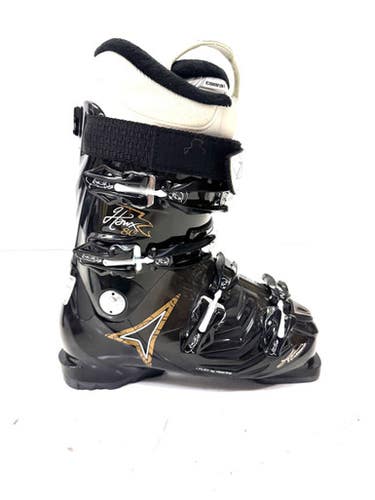Used Atomic HAWX 80 Womens DH Ski Boot Black 265 MP - M08.5 - W09.5 11860-S000296286