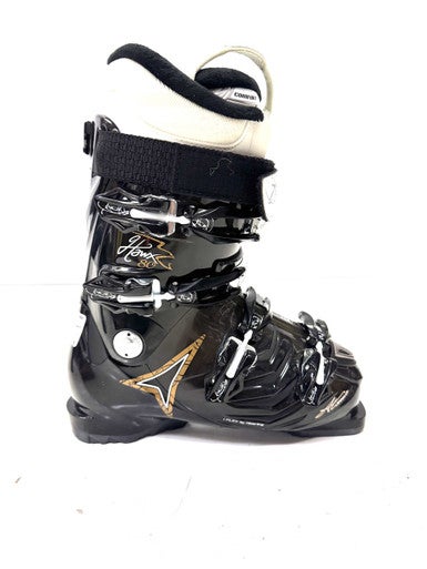 Used Atomic HAWX 80 Womens DH Ski Boot Black 265 MP - M08.5 - W09.5 11860-S000296286