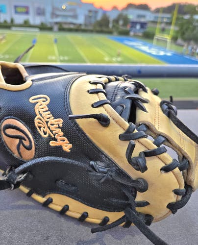 Rawlings Heart of the Hide Catchers Mitt 34"/*Like New* FREE D1 BASEBALL