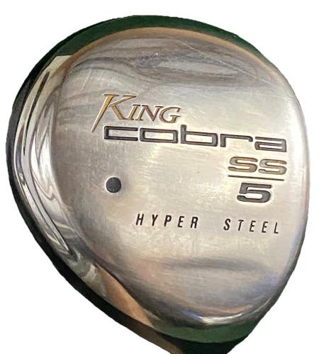 King Cobra SS Hyper Steel 5 Wood 19* RH 60g Regular Graphite 42" New Grip HC