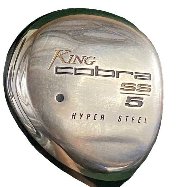 King Cobra SS Hyper Steel 5 Wood 19* RH 60g Regular Graphite 42" New Grip HC
