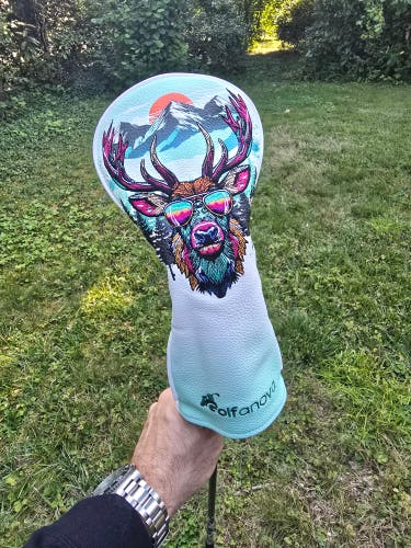 Color Drip Elk Fairway Golf Headcover