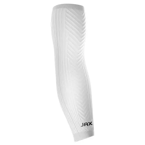 Jax Premium White Arm Sleeves (qty 2) size L/XL